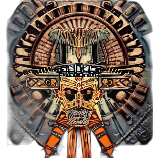 mask, jacket, robot, face transparent PNG cut-out