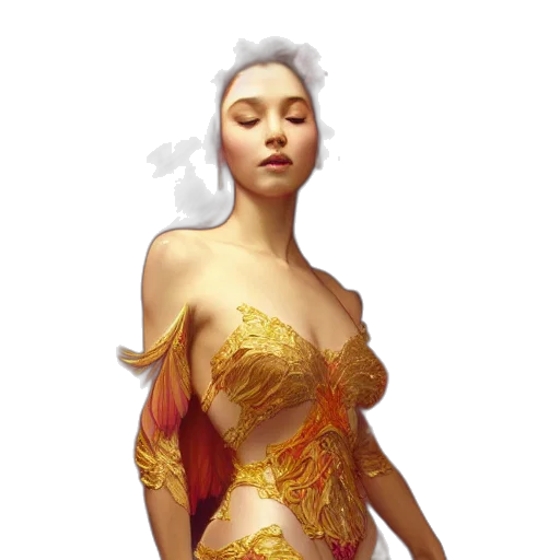 dress, fantasy art, concept art, pixel art transparent PNG cut-out