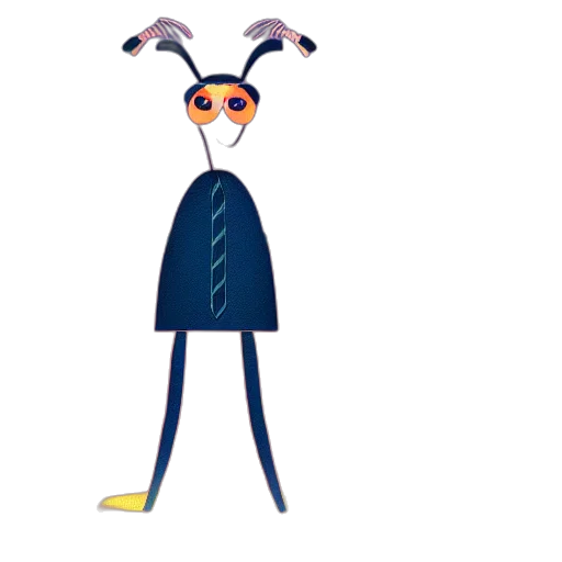 creature, animal, staff, robot transparent PNG cut-out