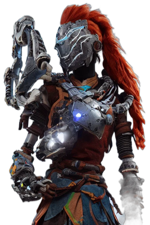 robot, weapon, sword, staff transparent PNG cut-out