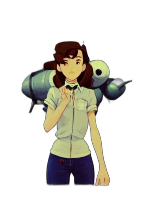 staff, robot, weapon, concept art transparent PNG cut-out