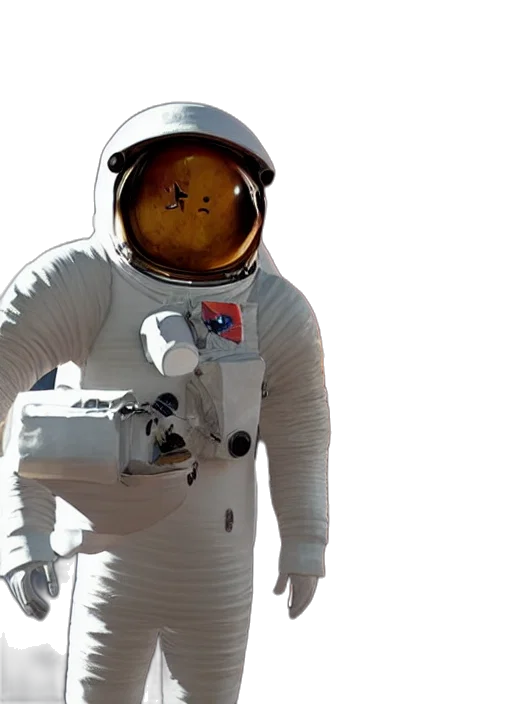 robot, mask, concept art, outer space transparent PNG cut-out