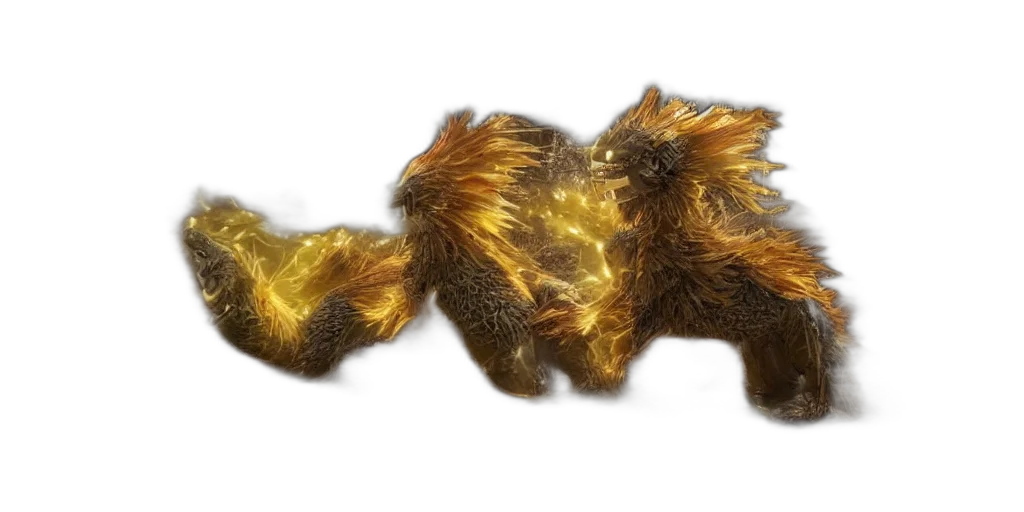hair, animal, dragon, crown transparent PNG cut-out