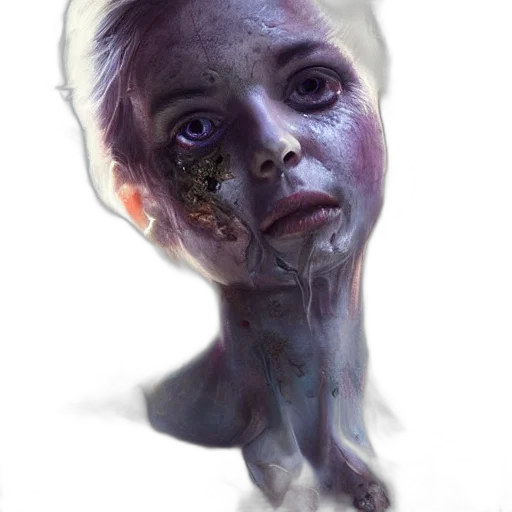 face, mask, creature, robot transparent PNG cut-out