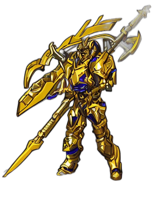 sword, weapon, robot, staff transparent PNG cut-out
