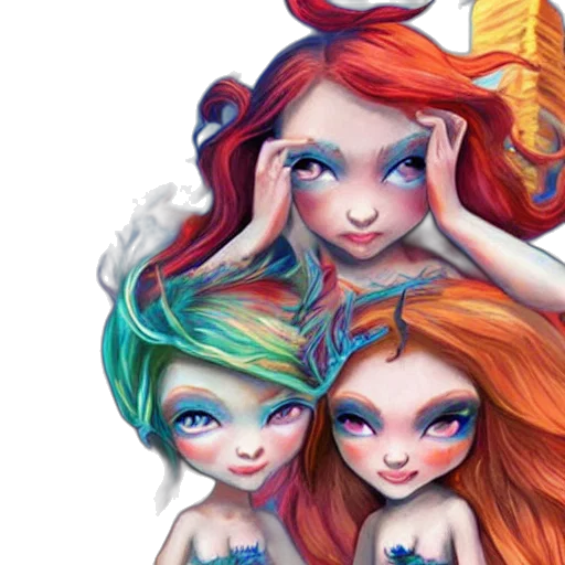 fantasy art, concept art, cartoon, comic book art transparent PNG cut-out