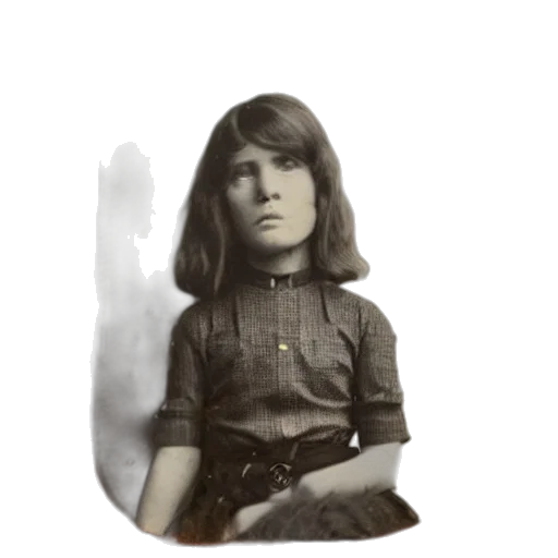 face, dress, staff, robot transparent PNG cut-out