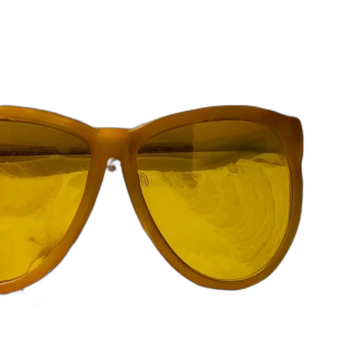 3d render, golden, lemon, wearing transparent PNG cut-out