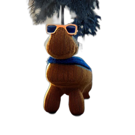 staff, jacket, hat, animal transparent PNG cut-out