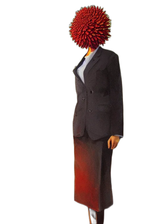 staff, jacket, creature, mask transparent PNG cut-out