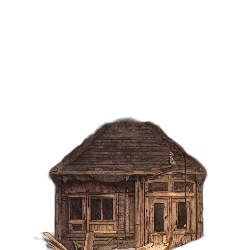 building, furniture, hat, concept art transparent PNG cut-out