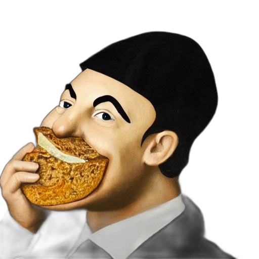 food, face, mask, hat transparent PNG cut-out