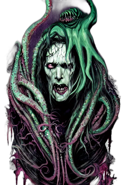 creature, hair, mask, face transparent PNG cut-out
