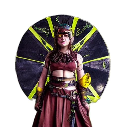 staff, fantasy art, concept art, cyberpunk transparent PNG cut-out