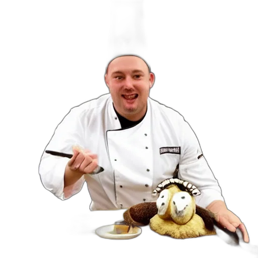 staff, food, animal, 3d render transparent PNG cut-out