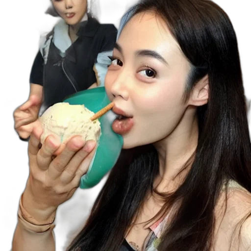 food, creature, photorealistic, angelababy transparent PNG cut-out