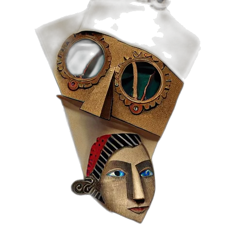 mask, jewelry, crown, face transparent PNG cut-out