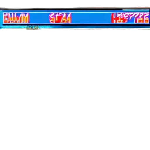staff, weapon, pixel art, vaporwave transparent PNG cut-out