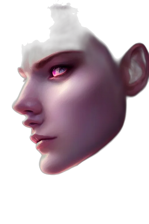 face, mask, robot, creature transparent PNG cut-out