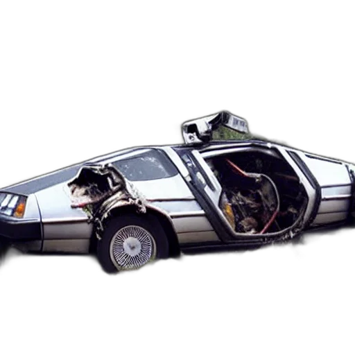 car, robot, concept art, cyberpunk transparent PNG cut-out