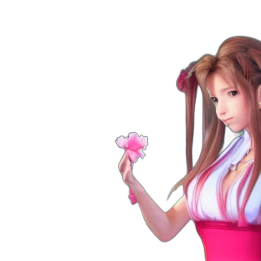 dress, staff, weapon, 3d render transparent PNG cut-out