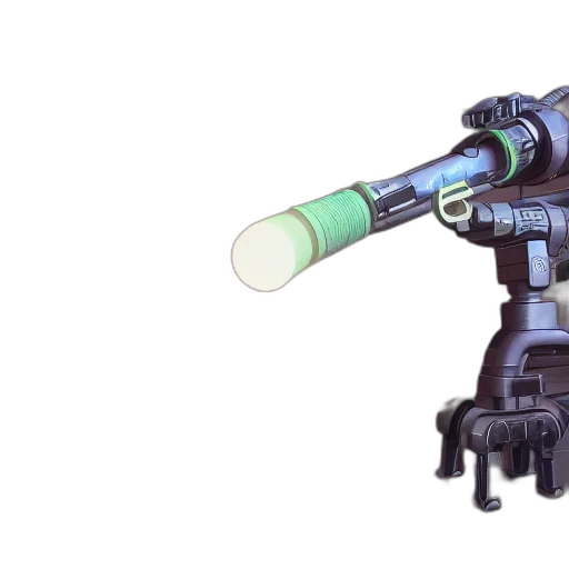 weapon, robot, staff, bottle transparent PNG cut-out