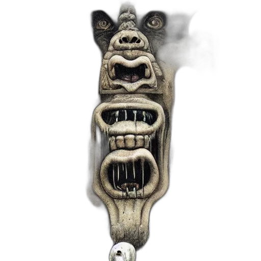 mask, staff, jewelry, face transparent PNG cut-out