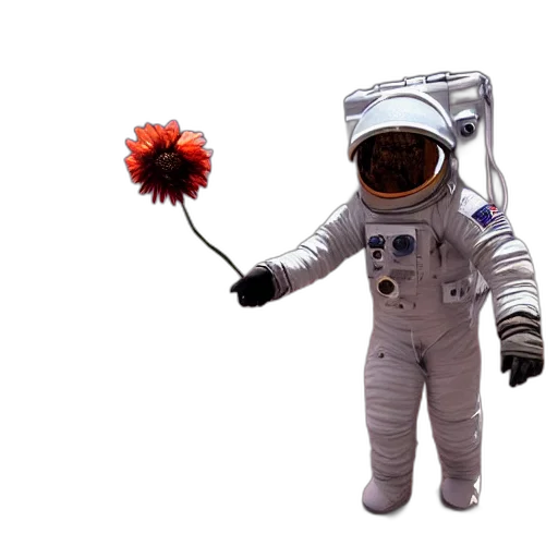 staff, flower, robot, weapon transparent PNG cut-out
