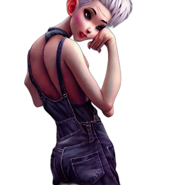 dress, jacket, jewelry, face transparent PNG cut-out