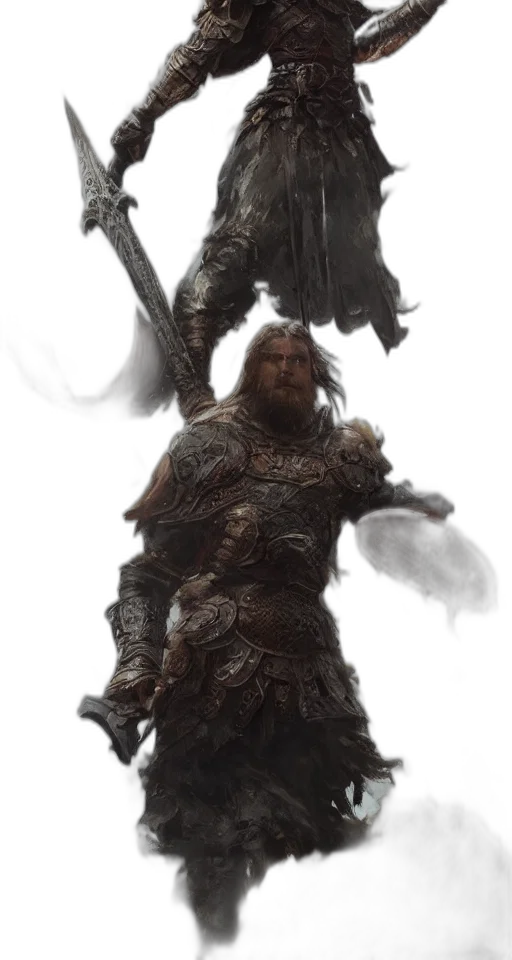sword, staff, weapon, creature transparent PNG cut-out