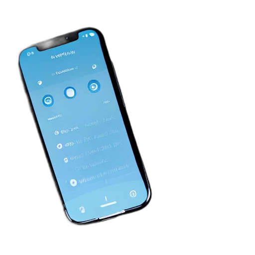 blue, iphone, pro, max transparent PNG cut-out