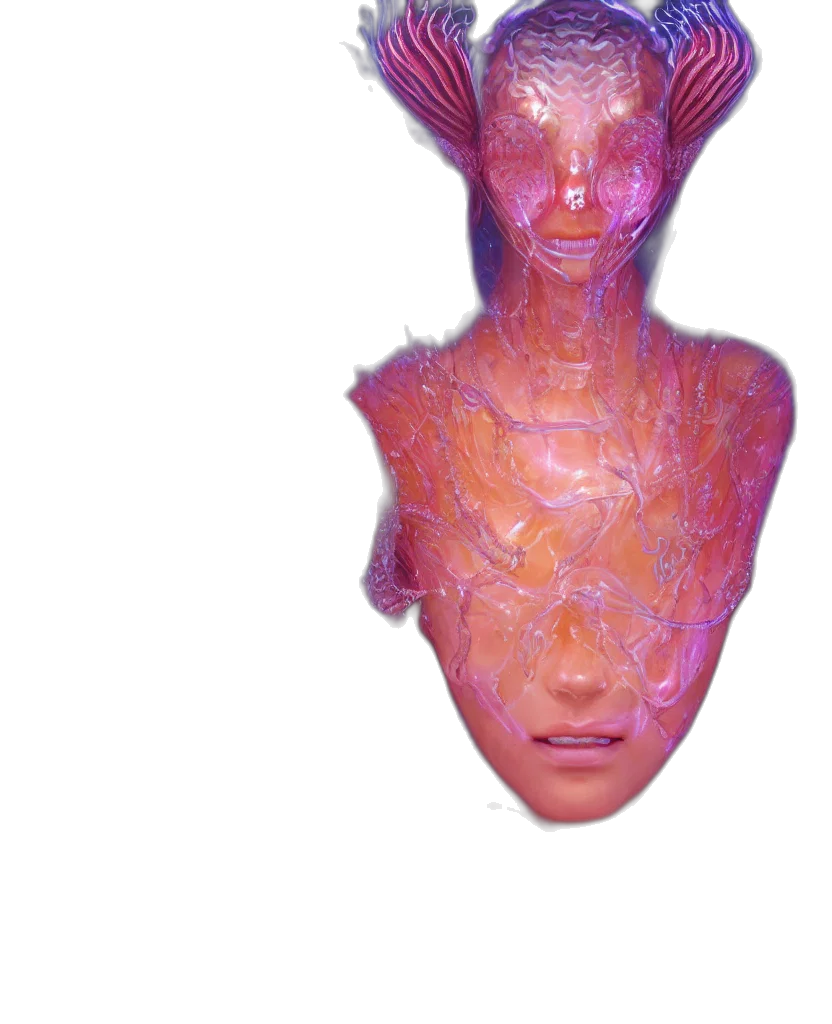 mask, face, crown, creature transparent PNG cut-out
