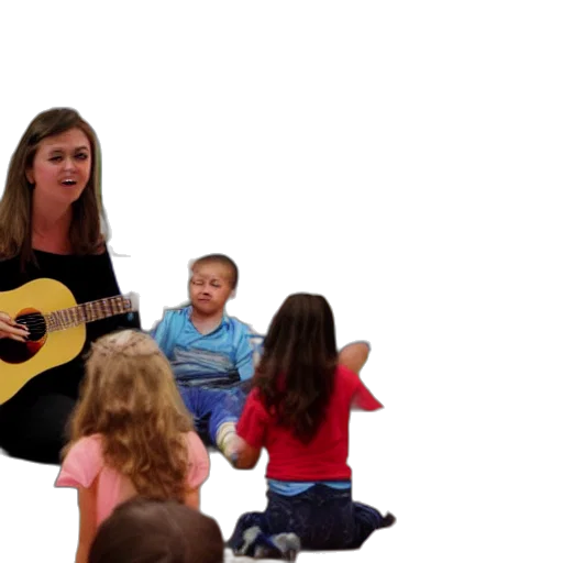 rachel, performing, song, audience transparent PNG cut-out