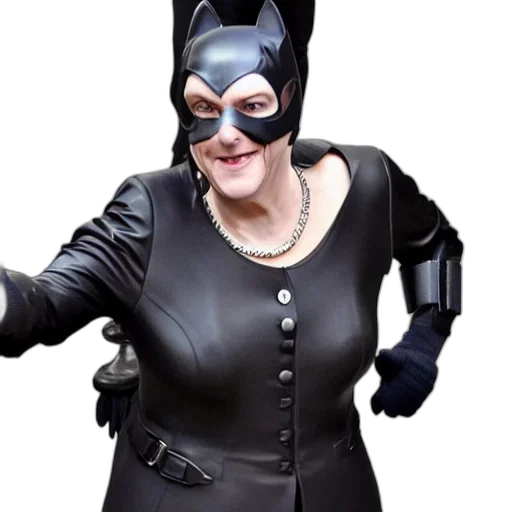 mask, angela, merkel, dressed transparent PNG cut-out