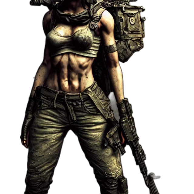 weapon, concept art, comic book art, cyberpunk transparent PNG cut-out