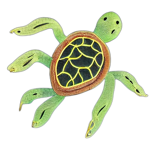 jewelry, creature, animal, 3d render transparent PNG cut-out