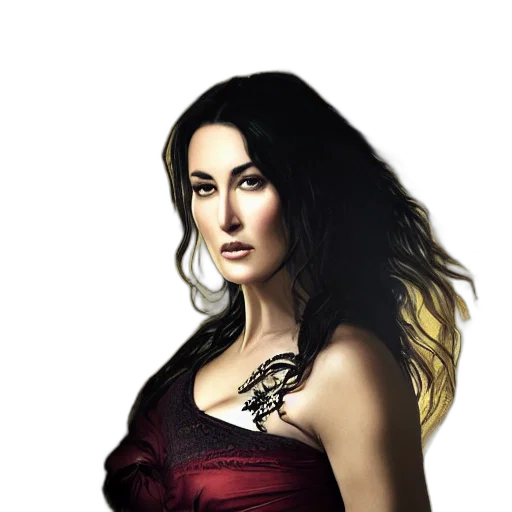 jewelry, dress, photorealistic, fantasy art transparent PNG cut-out