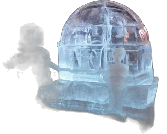 robot, bottle, 3d render, concept art transparent PNG cut-out