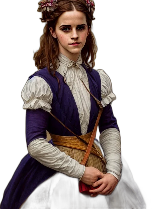 jacket, staff, dress, face transparent PNG cut-out
