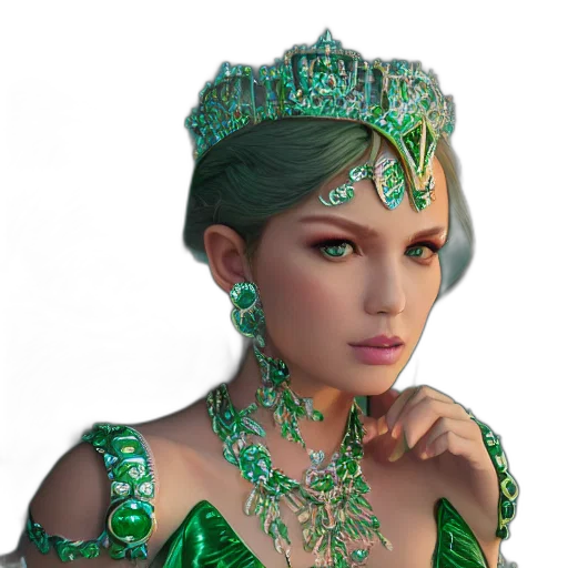 jewelry, crown, mask, face transparent PNG cut-out