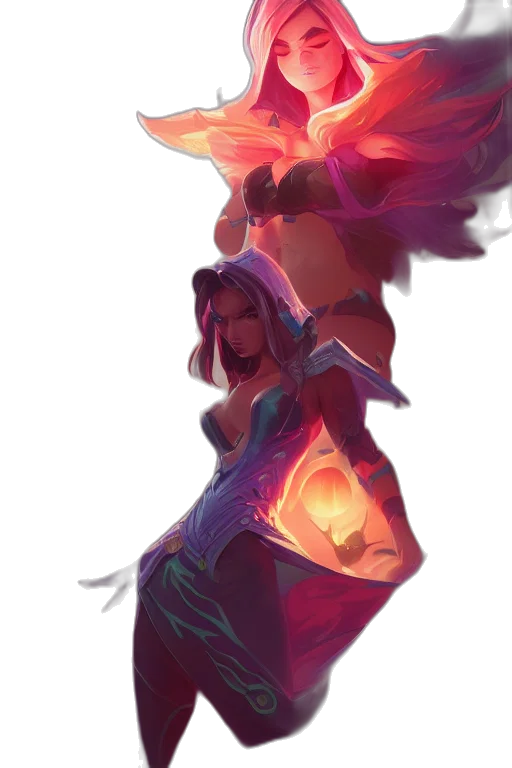 dress, staff, concept art, fantasy art transparent PNG cut-out