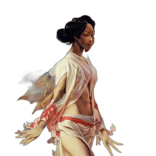 staff, dress, concept art, fantasy art transparent PNG cut-out