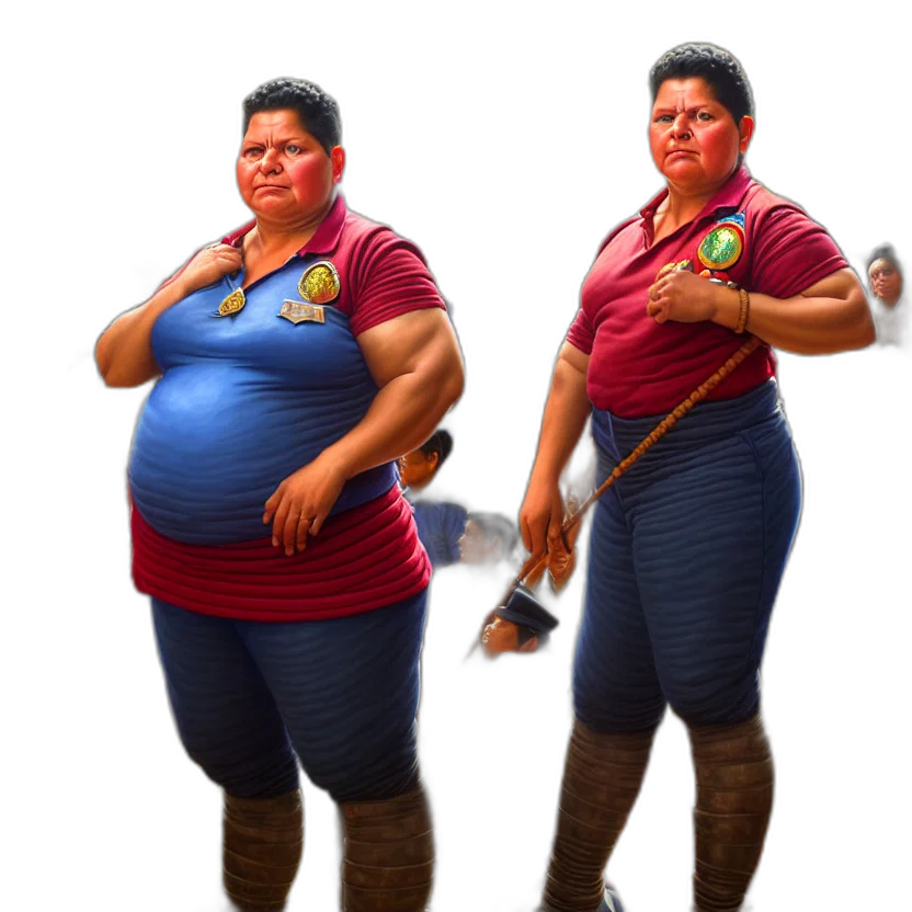 staff, dress, food, robot transparent PNG cut-out