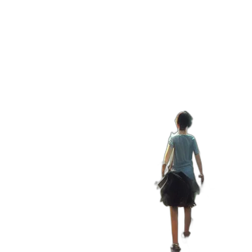 dress, umbrella, robot, staff transparent PNG cut-out