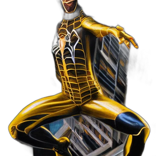 robot, comic book art, concept art, 3d render transparent PNG cut-out