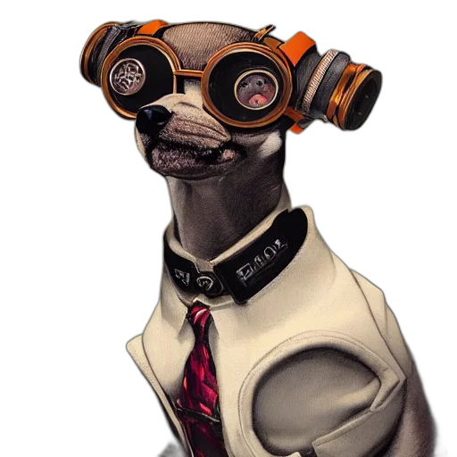 staff, robot, animal, creature transparent PNG cut-out