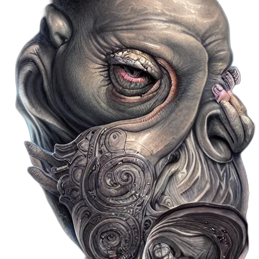 mask, face, creature, jewelry transparent PNG cut-out