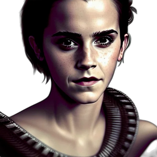 face, robot, photorealistic, concept art transparent PNG cut-out