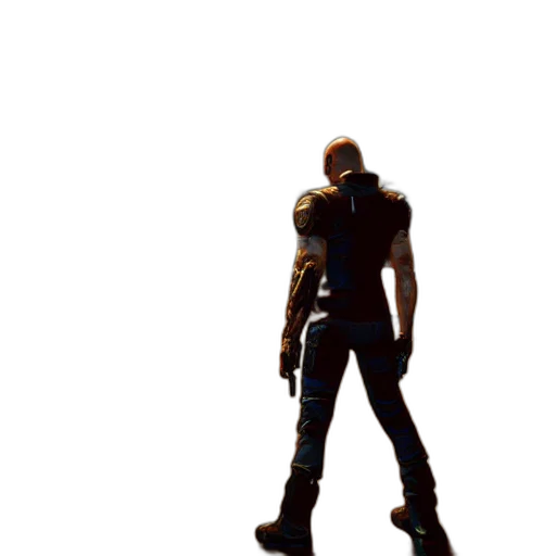 weapon, robot, staff, sword transparent PNG cut-out