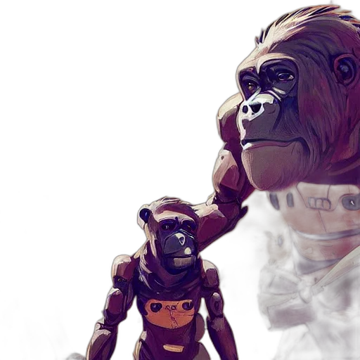 concept art, 3d render, photorealistic, comic book art transparent PNG cut-out